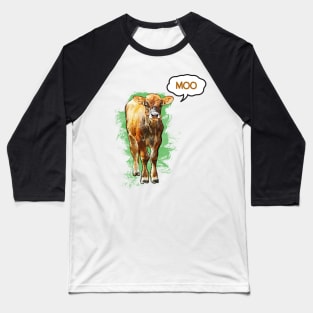 Moo Cow Baseball T-Shirt